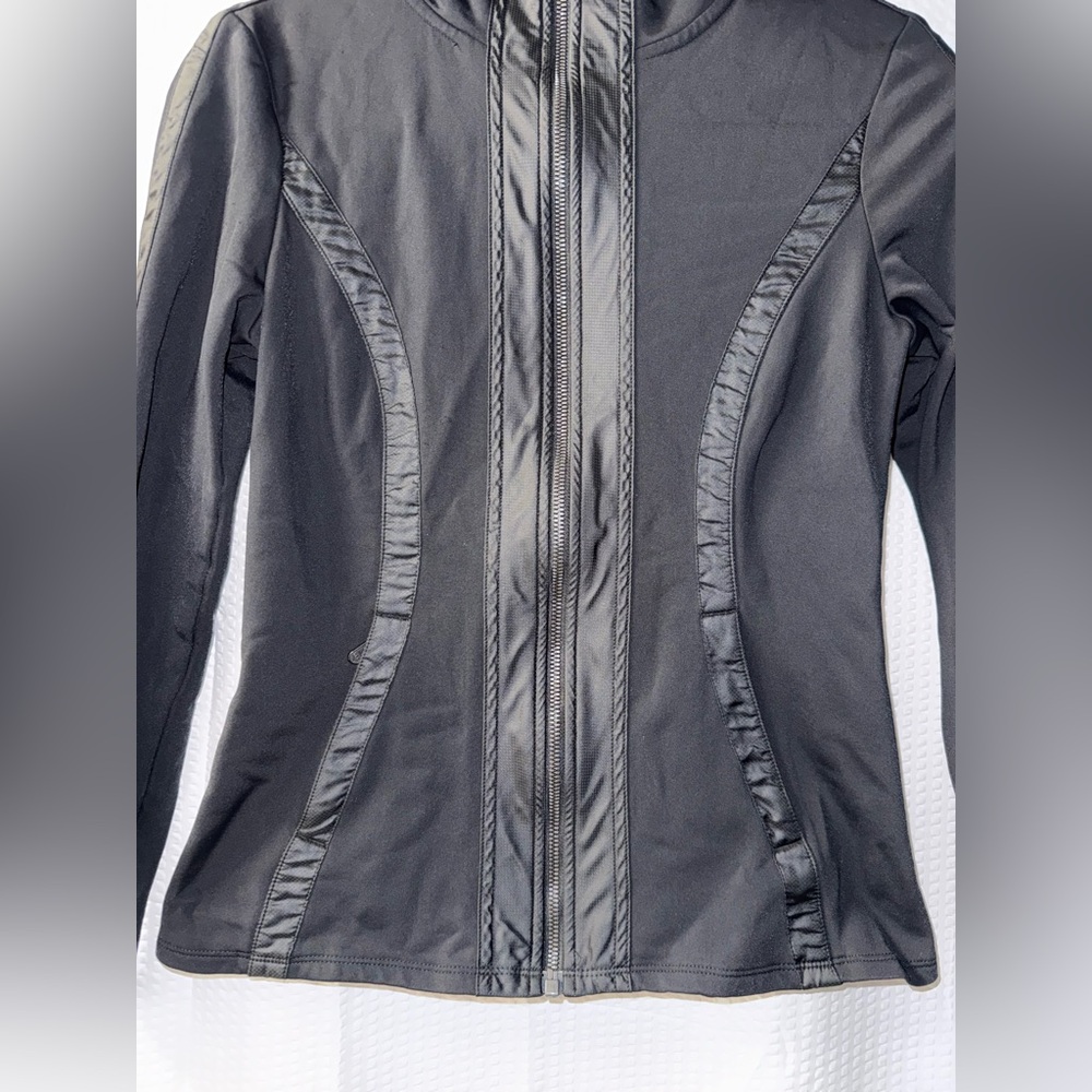 Athleta Verbier Fleece Lined Full-Zip Hooded Jacket Womens Size XS - Picture 4 of 12